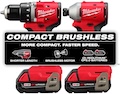 Milwaukee M18 Compact 2-Tool Kit