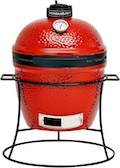 Kamado Joe Jr. KJ13RH 13.5 inch Charcoal Grill, Blaze Red