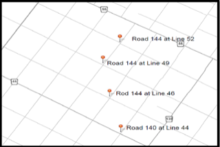 Road 144 at Line 44