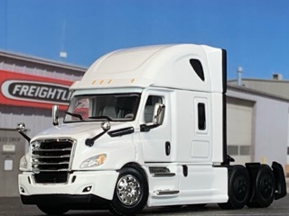White semi-truck