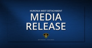Huronia West Detachment MEDIA RELEASE OPP logo Safe Communities. A Secure Ontario